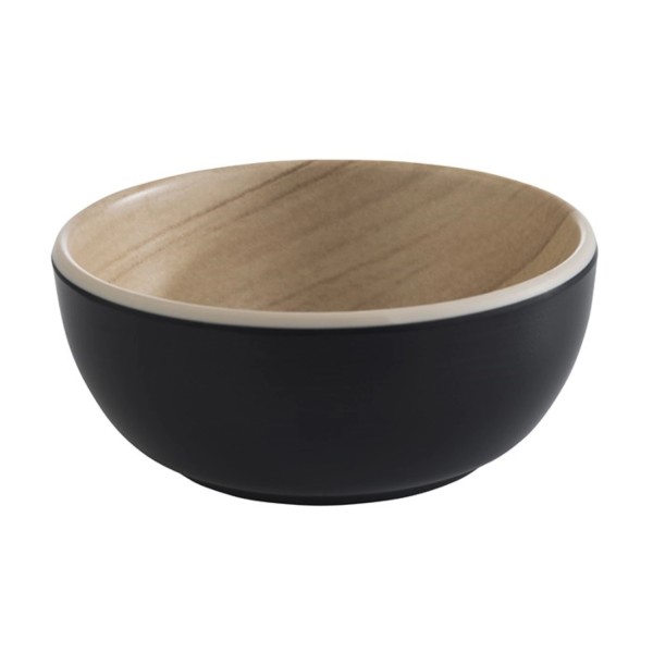 Schale FRIDA D8.5cm, H3.5cm, schwarz