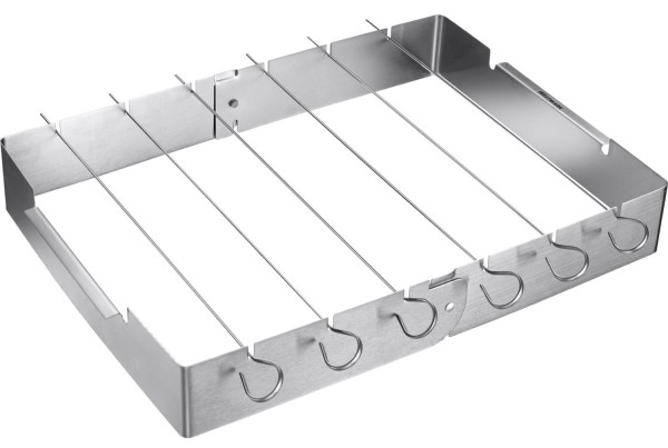 7tlg. Set Grillspiesshalter inkl. 6 Grillspiesse à 31cm