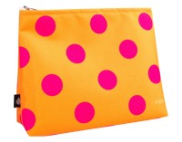Necessaire L dots warm sunset