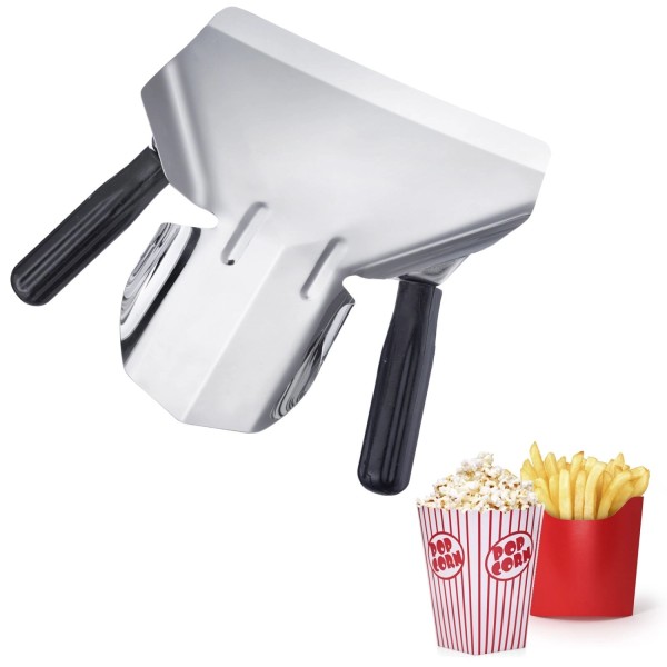Popcorn-, Pommes-frites Schaufel, 2 Griffe, sb