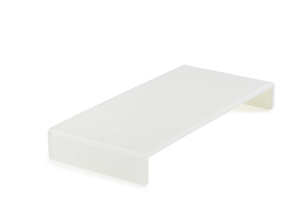 Sweety Tablar für Buffet niedrig 39.5x19.5x5cm weiss Nacryl