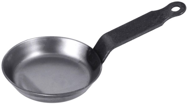 Eisen-Blinispfännchen 12 cm