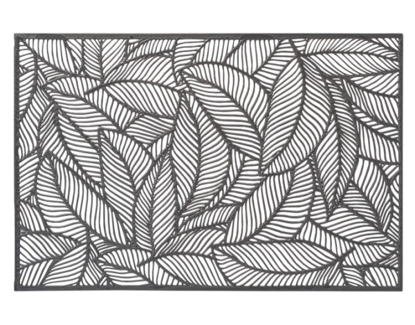Tischset Farn schwarz 45x30cm