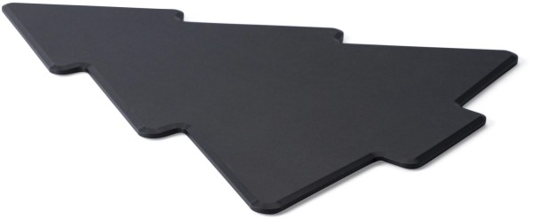 DuracoreServierbrett Tannenbaum schwarz 39cm