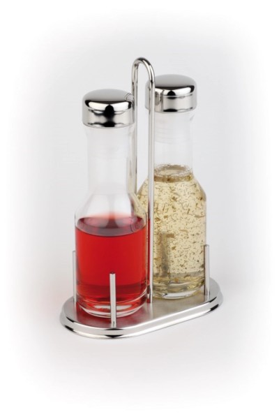 Essig- und Oel Menage 200ml, 14.5x8.5cm, H:23cm