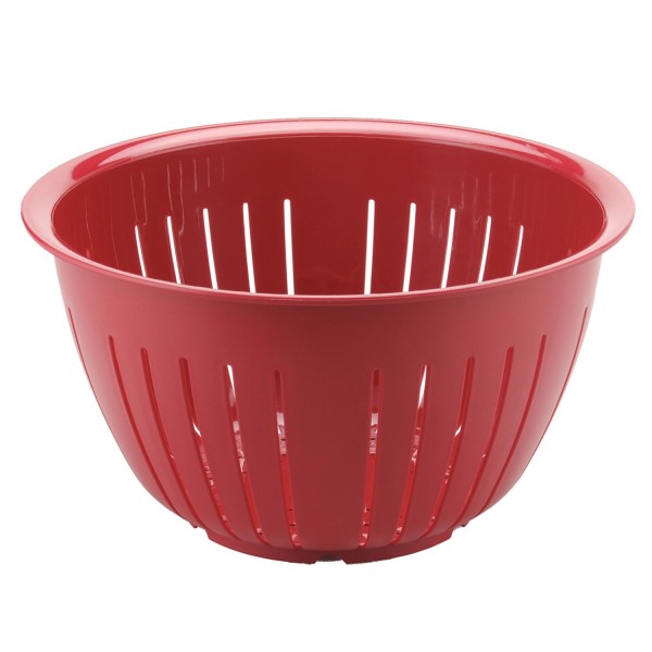 Salat-Seiher Olympia 23cm rot