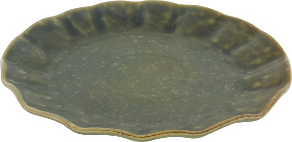 Nami Teller flach D28cm, olive