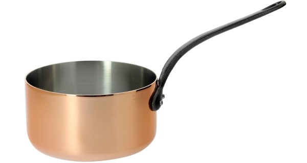 5er Set INOCUIVRE Kasserollen Kupfer/Edelst. 12-20cm