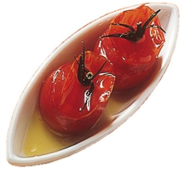 Mini Calisson-Schälchen 9.5x4x2cm, weiss