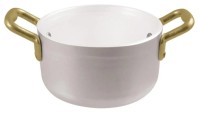 Saucenpfanne beschichtet D10cm H6cm 0.45l Alu weiss
