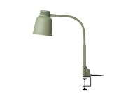 Wärmelampe mit Klemme Gesamthöhe 63.5cm grau