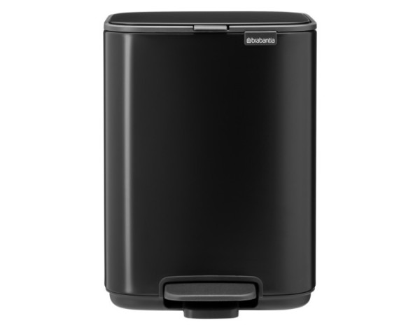 Treteimer Bo matt black 4 l