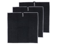 Spültuch black 30x30 3Stk.