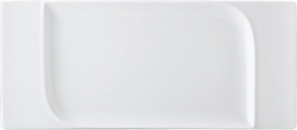 Fine Dining Platte rechteckig 36x16cm
