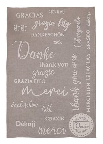 DANKE KÜCHENTUCH KULTSCHTOFF taupe