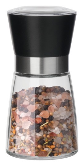 Gewürzmühle Glas 13cm