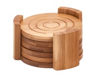Untersetzer-Set Bamboo 7tlg.