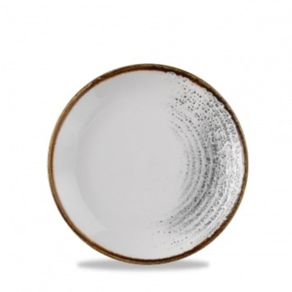 S.P. Homespun Accents Jasper Grey Coupe Teller 16.5cm