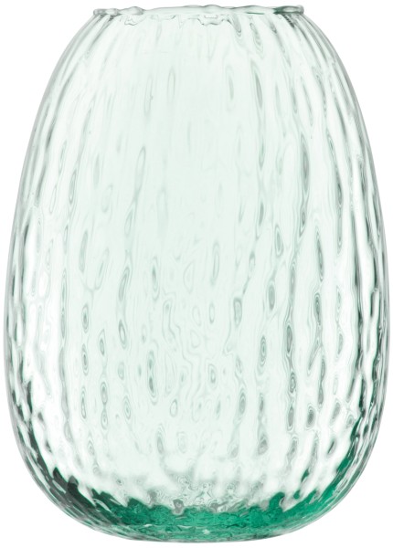 Canopy Seed Vase H19cm Recycleglas transparent