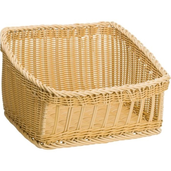 Präsentationskorb, h-beige, 40x40x16/27cm
