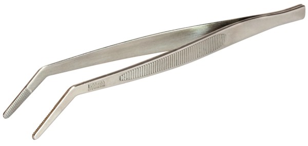 Küchenpinzette abgewinkelt 15cm