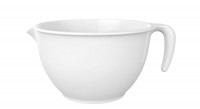 Rührschüssel m Griff, 1.9 lt, weiss