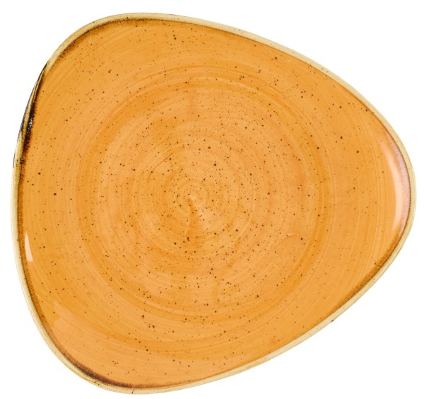 Stonecast Tangerine Triangel Teller flach 22.9cm