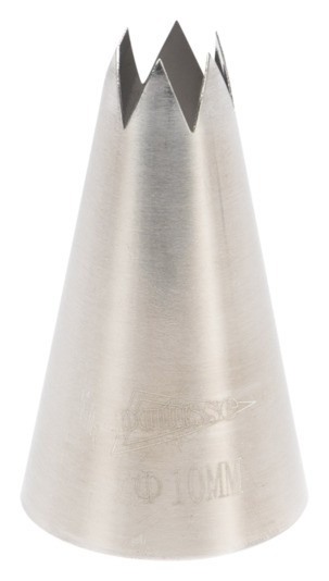 Sterntülle Edelstahl 13 mm