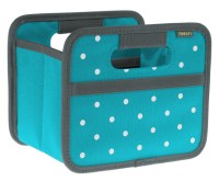 Faltbox Mini Punkte blue