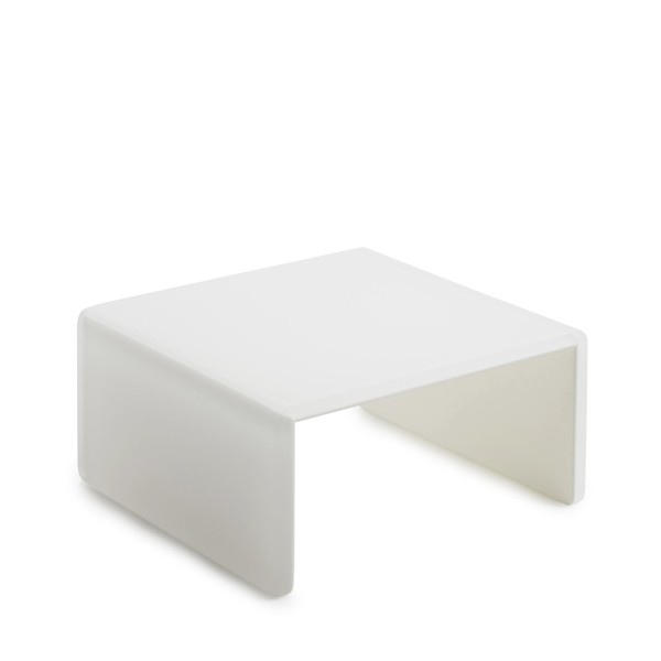 Sweety Buffet niedrig 20x20x10.5cm Nacryl weiss