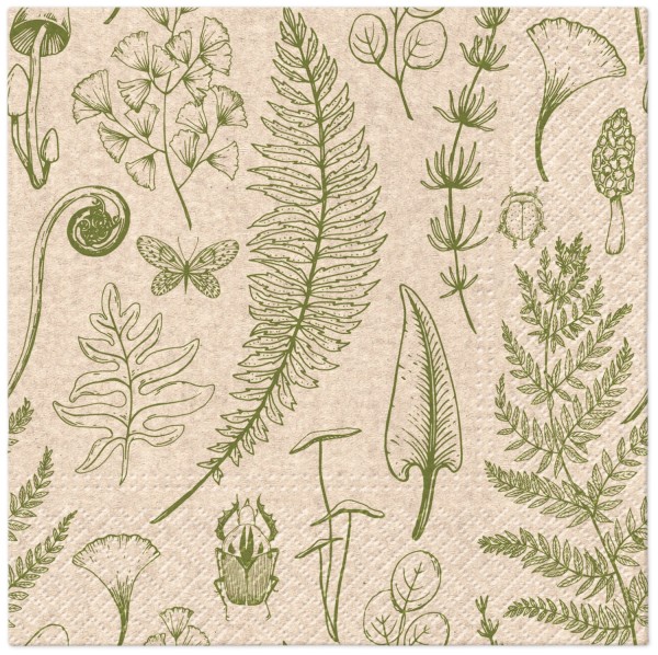 Servietten Lunch 20x We care Forest Nature, 33x33cm