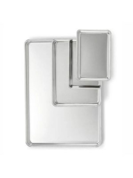 Backblech 1/2 Aluminium-