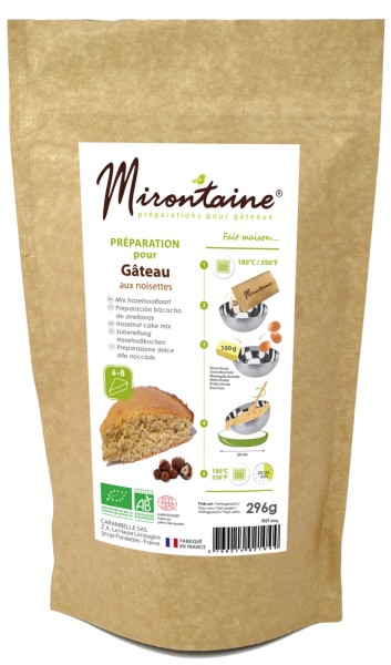 BIO Haselnuss-Kuchen Backmischung 295g