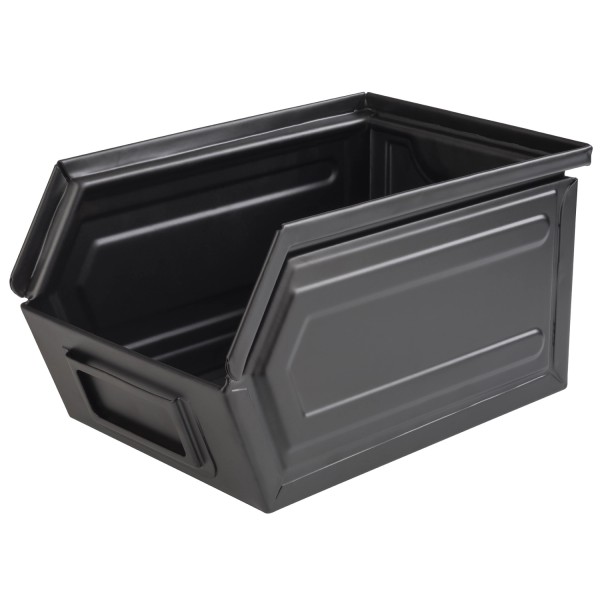 Snackbox Industrial 23x15.5cm, H13cm, schwarz