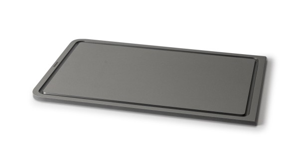 Duracore Tranchierbrett m. Saftrille, grau 44x29.8x0.9 cm