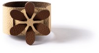 Serviettenring Blume cognac beige