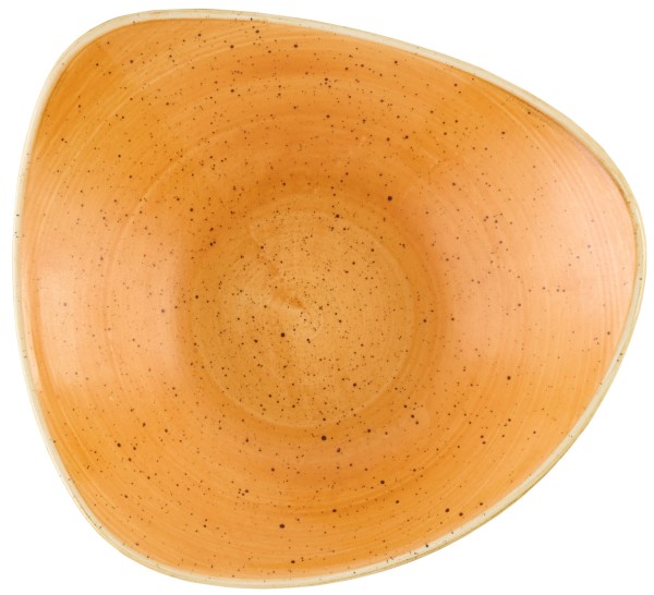 Stonecast Tangerine Triangel Schüssel 23.5cm