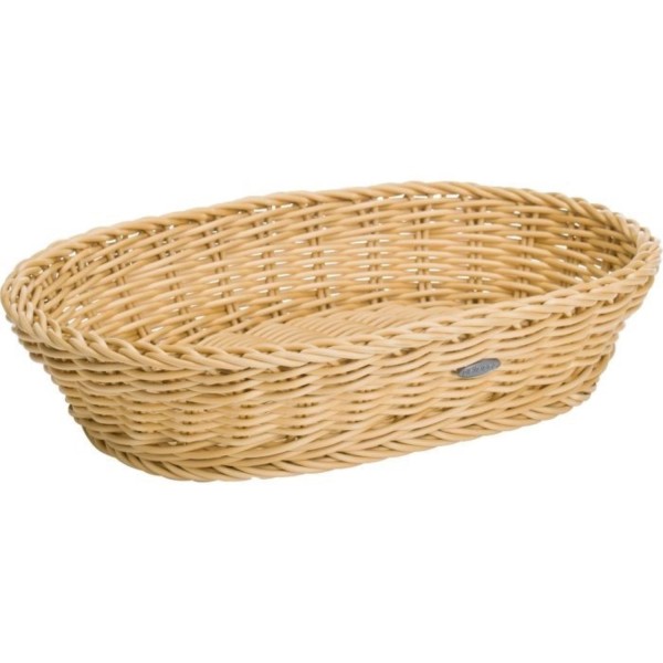 Schale oval, h-beige, 32x23x7cm