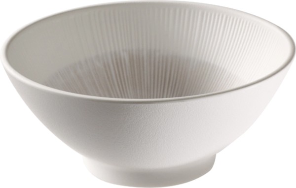 Blush Schale D19cm H8cm Melamin weiss/beige