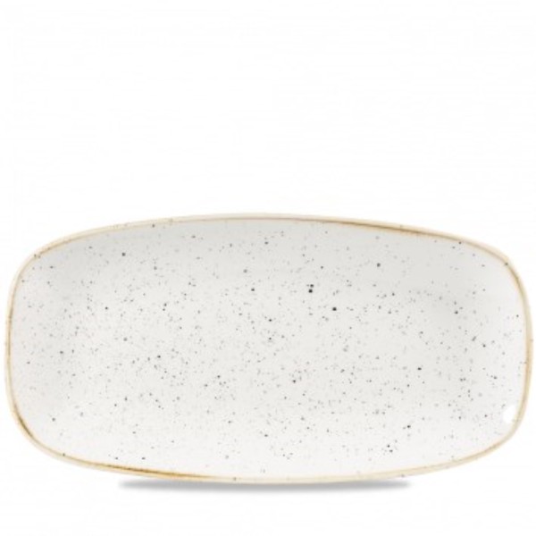 Stonecast Barley White Platte rechteckig No. 3 29.8x15.3cm