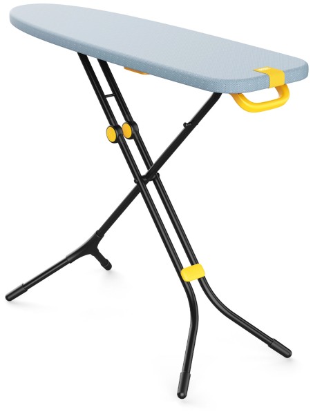 Glide Compact Bügelbrett grau gelb