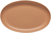 Pacifica Platte oval 40.8x26.3 H4.5cm terracotta
