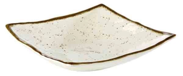 Stone Art Schale, 24x24cm H: 6.5cm