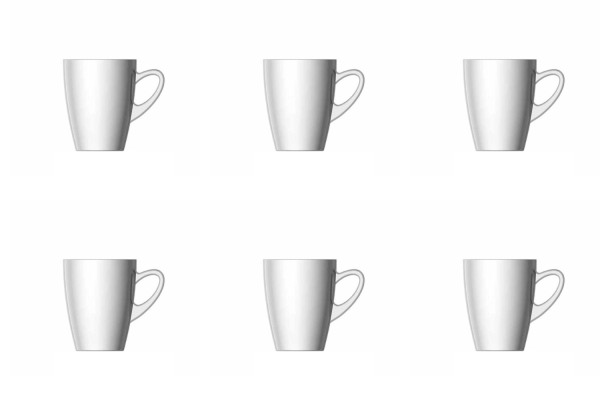 6er Set Kenia Mug 30cl