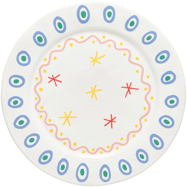 Summer Bliss Platte rund 33cm sommerfreude