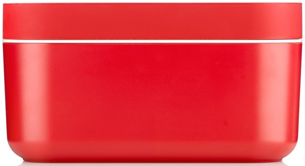 Eiswürfelbehälter 1.8l mit Deckl f. Eiswürfelform 0.3l rot