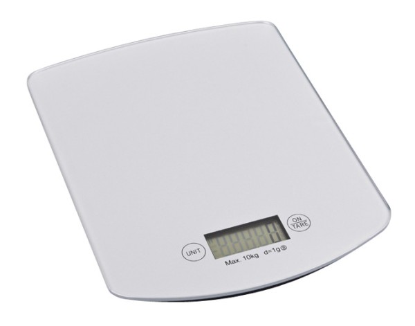 Küchenwaage Glas silber 10kg