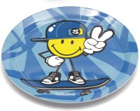 Smiley Kid Boy Teller blau 20 cm