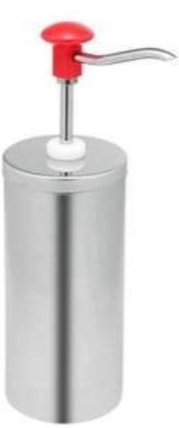 Saucenspender Edelstahl inkl Behälter 2.25lt und Deckel