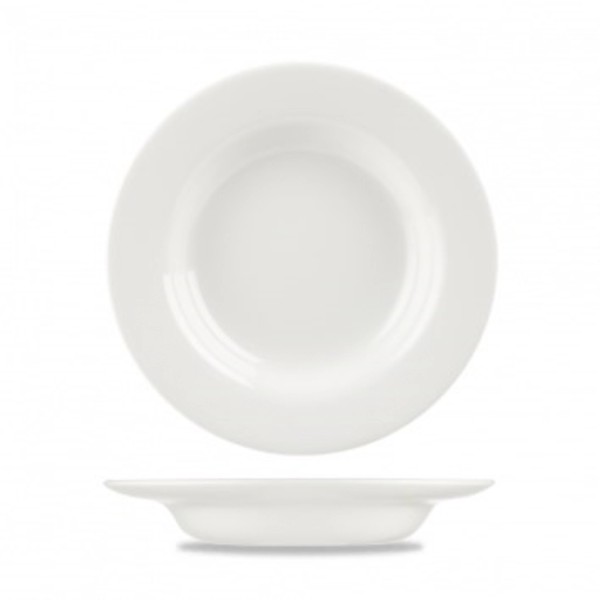 Classic White Suppenteller mit Rand 23cm32.5cl